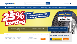 Screenshot Kwik-fit.nl